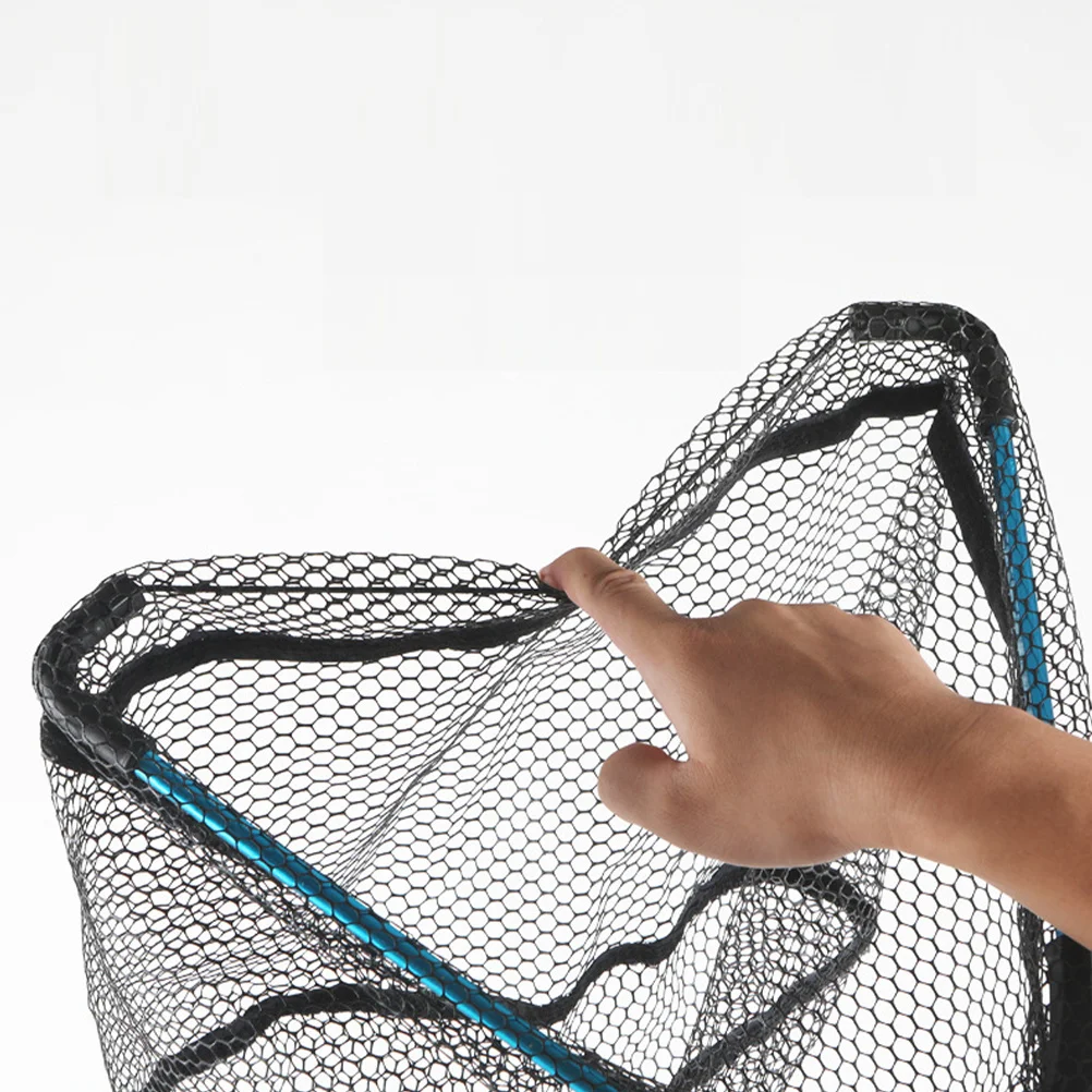 

Portable Fishing Net Large Capacity Handheld Mesh For Freshwater Saltwater River Lake Camping Outdoor Fish Catching Tool