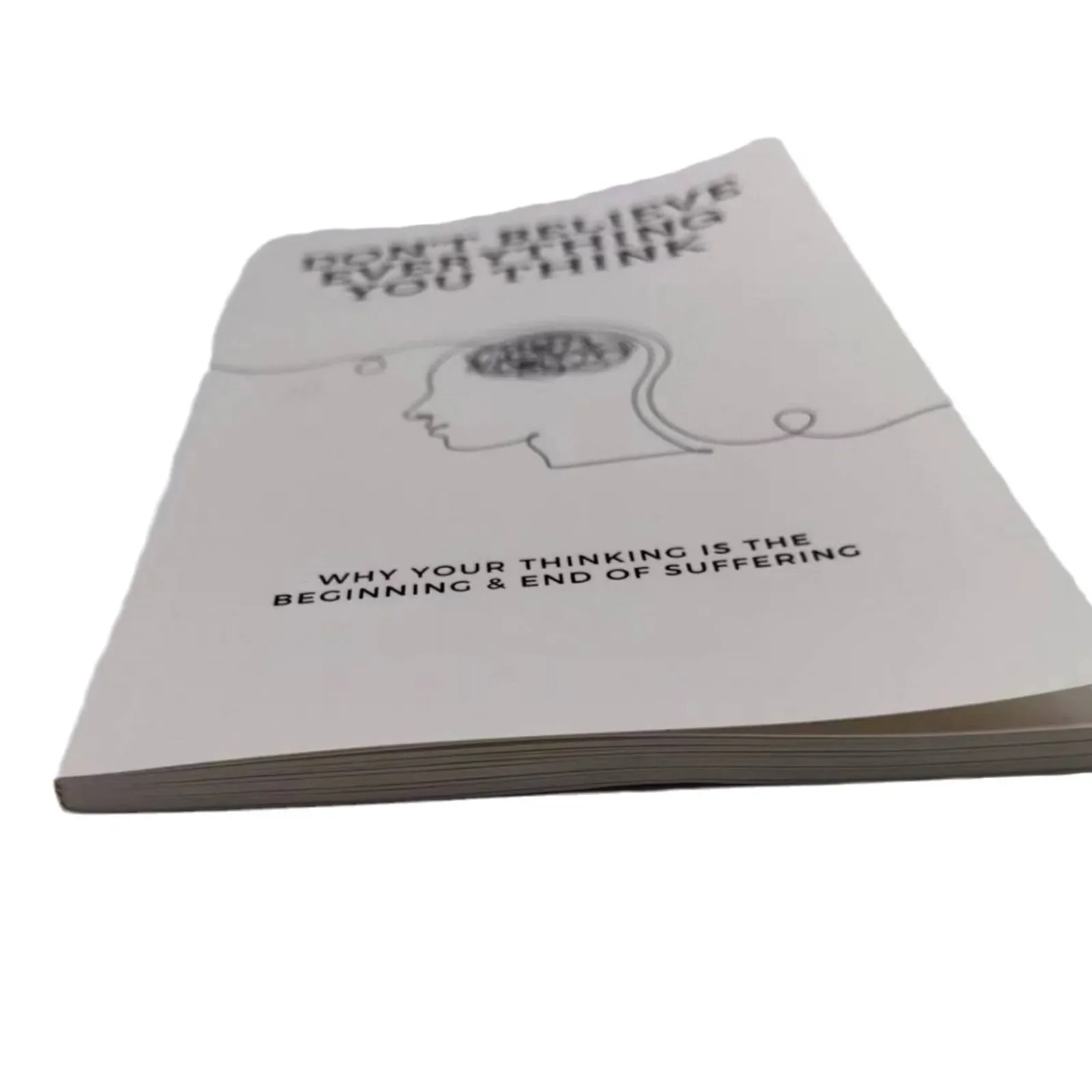 Non credere tutto ciò che pensare di Joseph Nguyen Perché il pensiero è iniziare e fine di sofferenza Libro in inglese in brossura