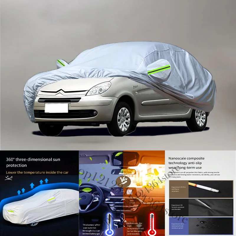 

For Citroen Picasso fit Outdoor Protection Full Car Covers Snow Cover Sunshade Waterproof Dustproof Exterior Car cover