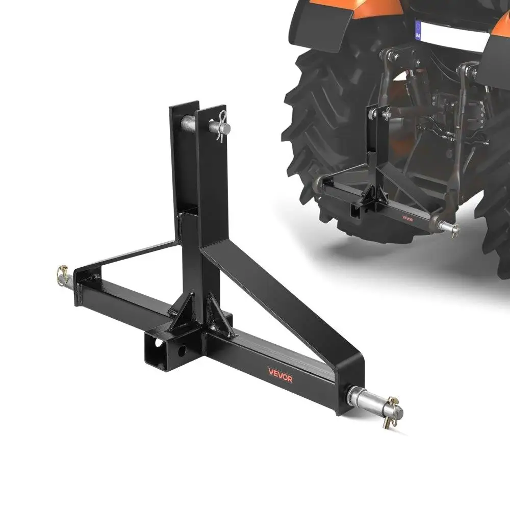 

3 Point 2" Receiver Trailer Hitch for category 1 Tractor Quick Hitch Drawbar Adapter