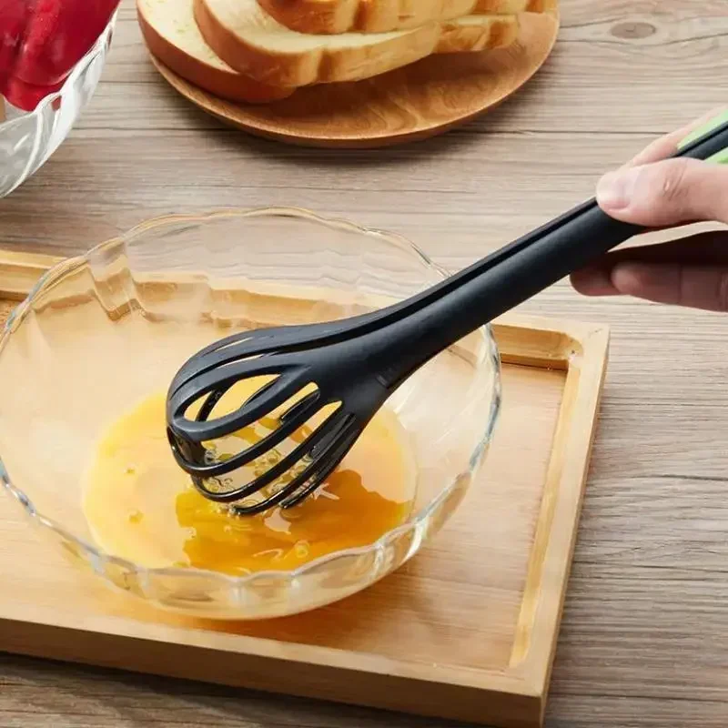 Multifunctional Egg Beater Egg Milk Whisk Pasta Tongs Food Clips Mixer Manual Stirrer Kichen Cream Bake Tool Kitchen Accessory