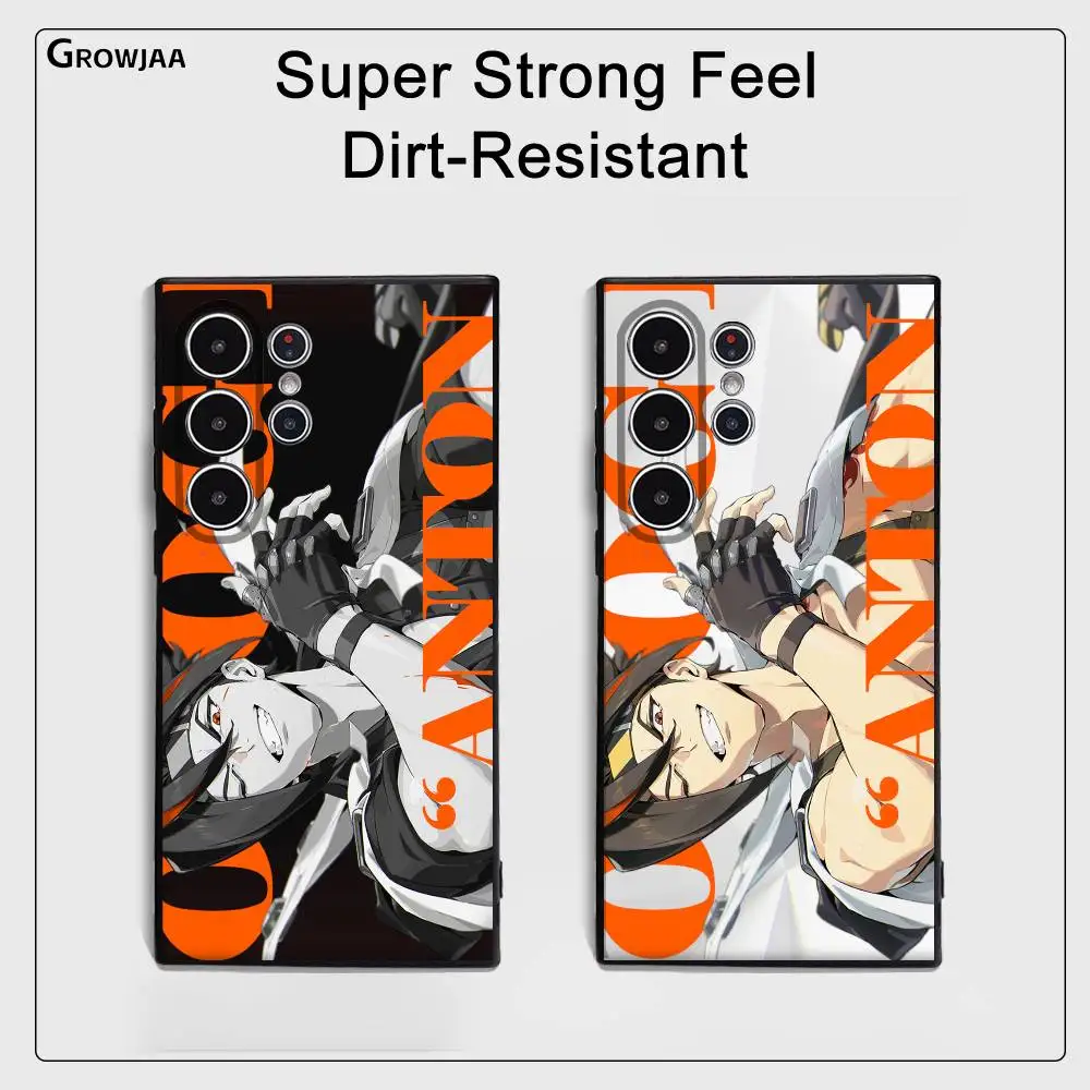 

ZZZ Anime Anton Phone Case Samsung Galaxy S25 S24 S22 S23 Ultra S21 S20 Plus 5G Frosted Non-Slip Full Cover Soft Case