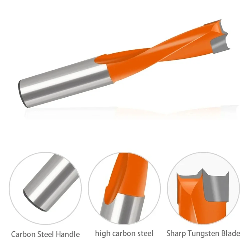 Woodworking Machine Row Drill Forward Turn Reverse Alloy Woodworking Bit Openers 3-in-1 Hinge Tungsten Steel Bit