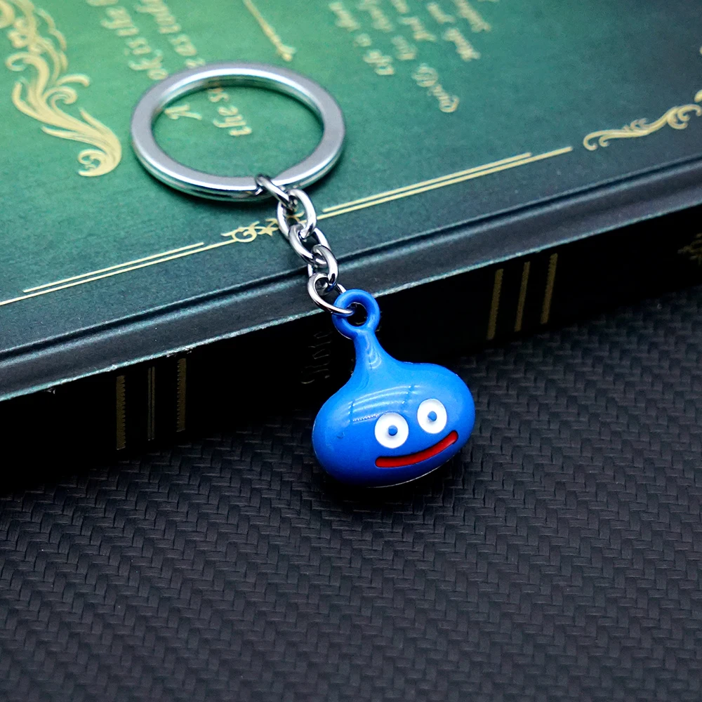 Doragon Kuesuto Necklace Dragon Quest Slime Metal Necklaces Game Jewelry Pendant Chains Choker Collares Charm