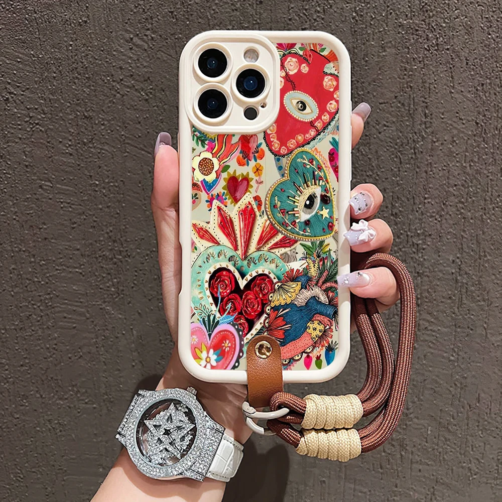Mexikanische Zollbehörden Handyhülle für Samsung Galaxy S26 S21 S25 S24 S23 S22 Ultra Plus FE Hülle A16 A36 A54 A55 A56 mit Lanyard Funda – Detail 7