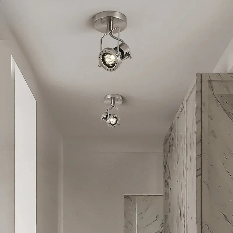 Minimalist Modern Rotating Corridor Searchlight LED Home Ceiling Lights Lustre Lamps for Chidren's Room Decoration Chandeliers