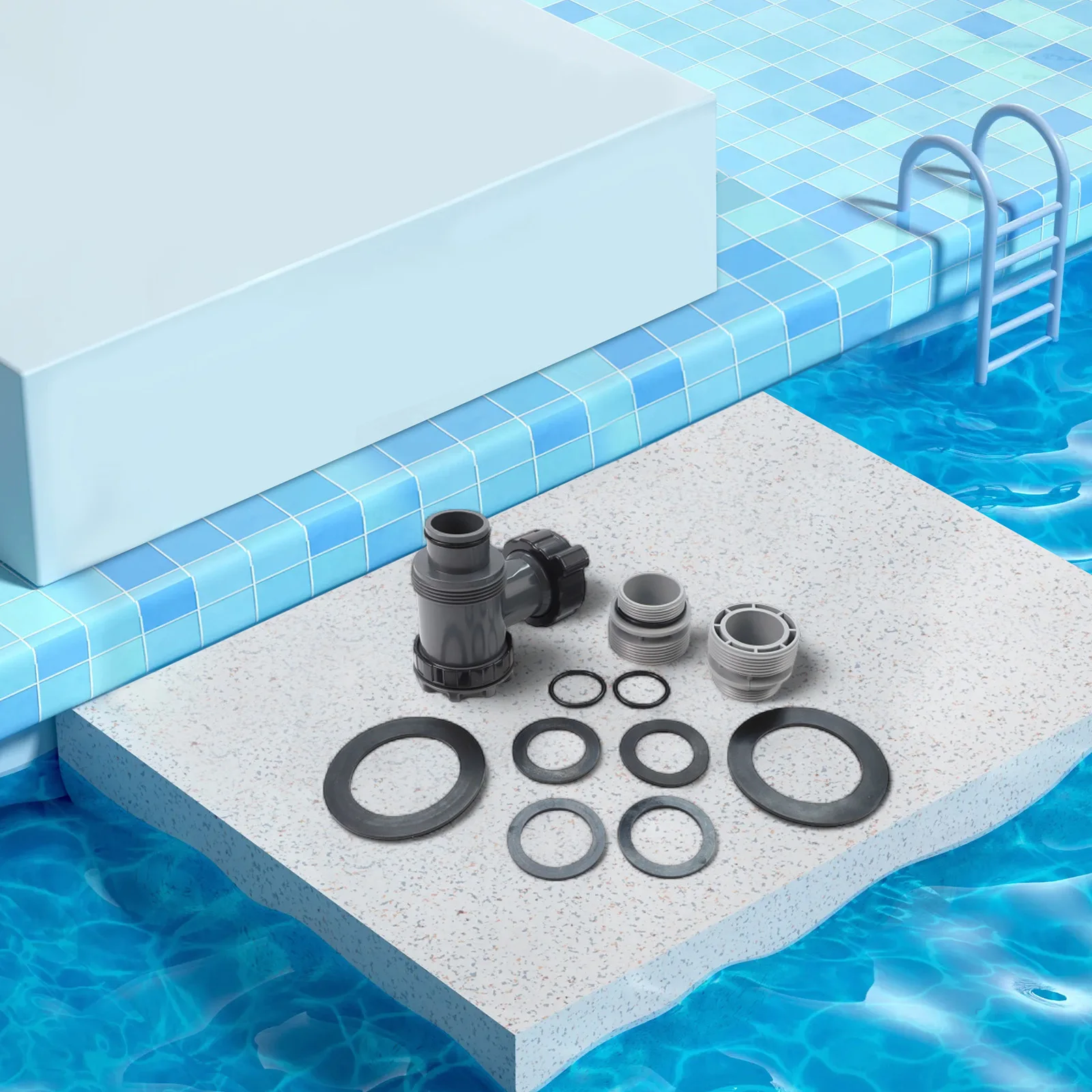 Filter Pump Plunger Valve Cost-Effective Solution Easy Installation Efficient Water Flow Long-lasting Performance For Coleman