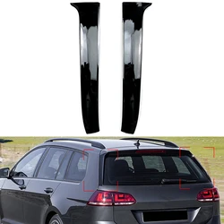 2Pcs For VW Golf 7 Variant Wagon 2013 2014 2015 2016 2017 Car Rear Window Side Spoiler Left Right Decorative Accessories