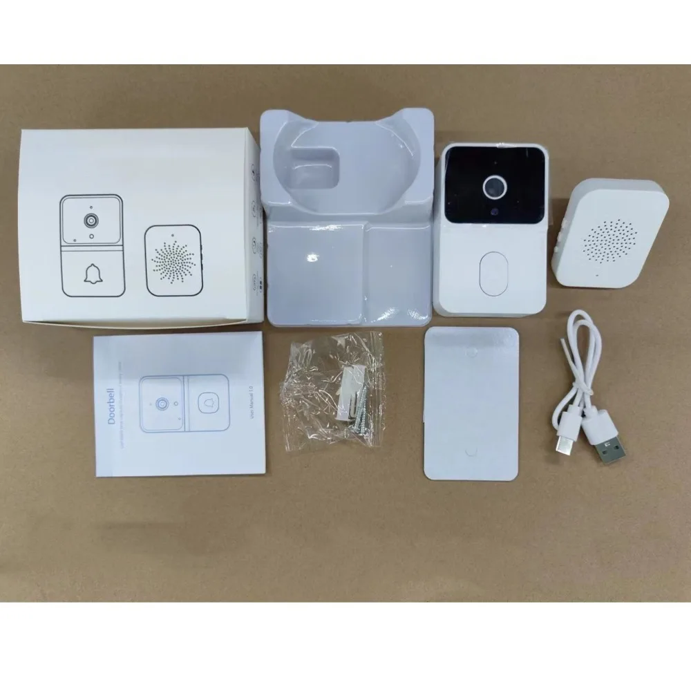 HD Wireless Doorbell Remote Access Easy Installation Smart Video Doorbell Infrared Night Vision Security Video Intercom