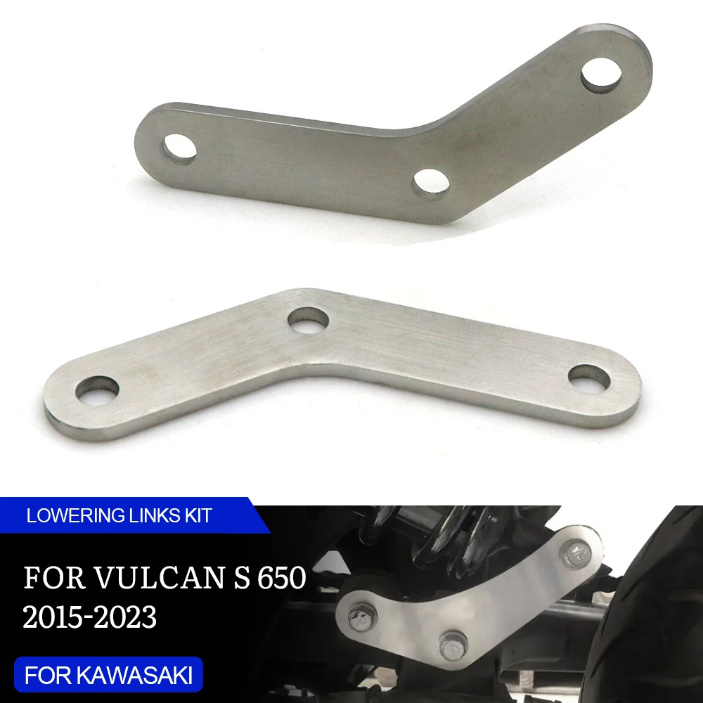 

Motorcycle Lowering Links Kit Rear Suspension Drop Link Cushion Lever For KAWASAKI Vulcan S 650 VN650 EN650 2015-2022 2023