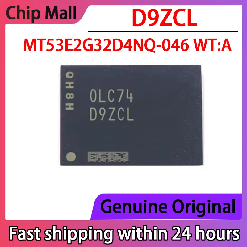 

1PCS New MT53E2G32D4NQ-046 WT:A D9ZCL Original 8G LPDDR4 4266Mbps FBGA200 Brand in Stock