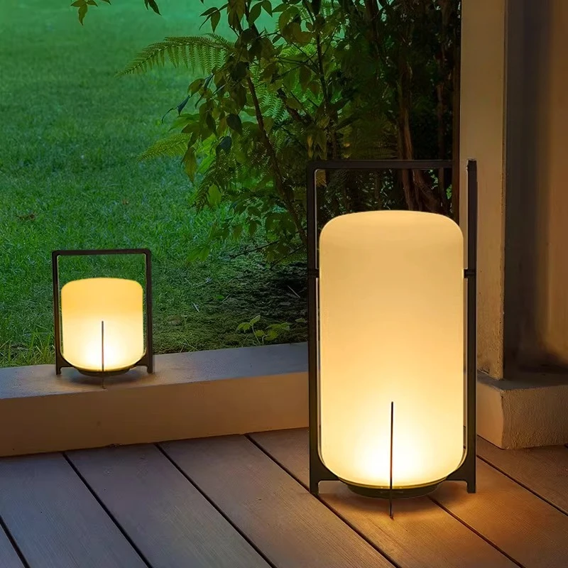 

Solar portable light Outdoor garden light Waterproof lawn Rechargeable Villa landscape Outdoor