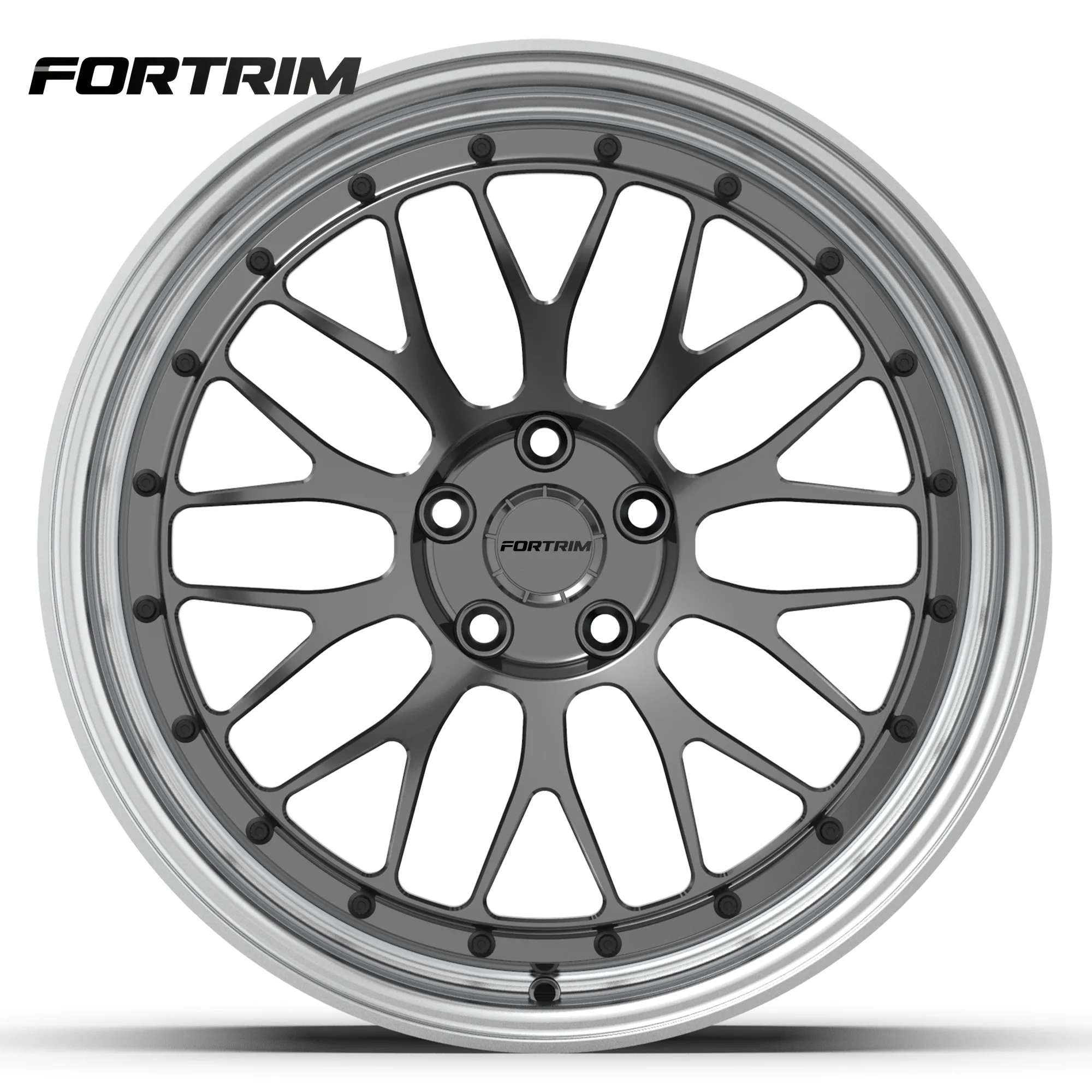 Smooth Surface Forged Alloy Car Wheels 17-26 Inch Multi PCD Auto Parts Simple Business Style Auto Hub