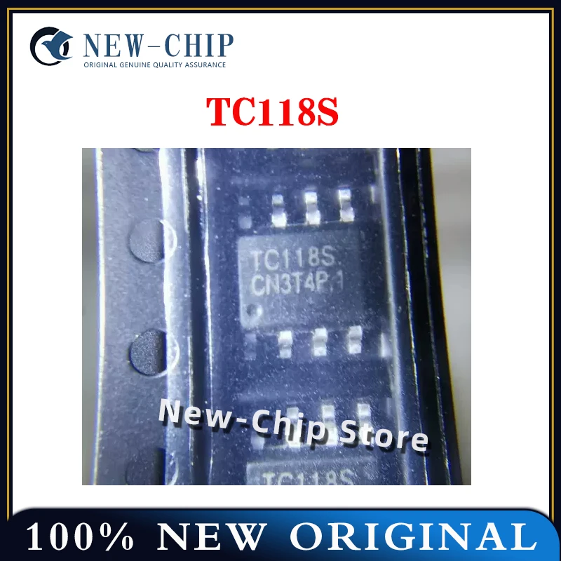 50PCS-1000PCS/LOT   TC118S   SOP-8   New Original