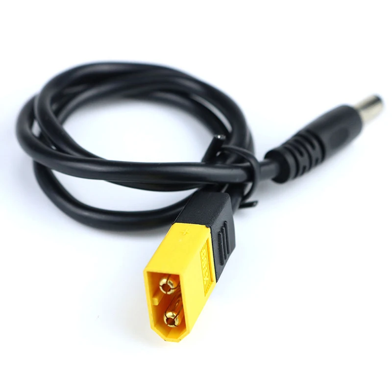 Złącze męskie XT60 do DC5525 5521 kabel zasilający 5.5x2.5mm 5.5*2.1 Adapter do kabla do konwersji lutownicy TS100/T12