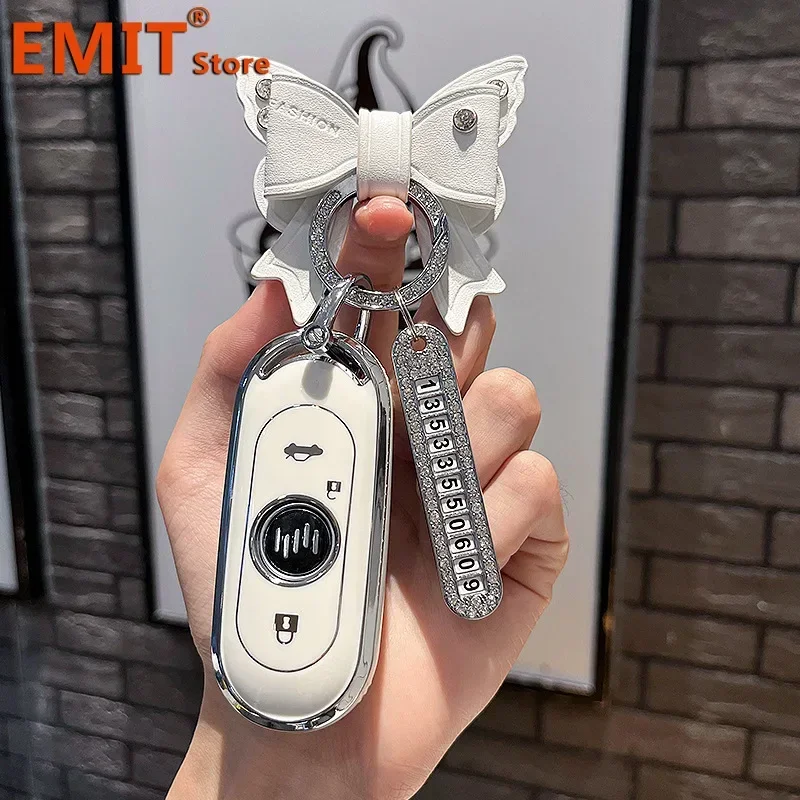 For Weltmeister Wima WM W6 ACE EX5 E5 EX6plus EX5Z W6pro M7 Car Key Case Remote Fob Cover Shell Keychain Holder Accessories