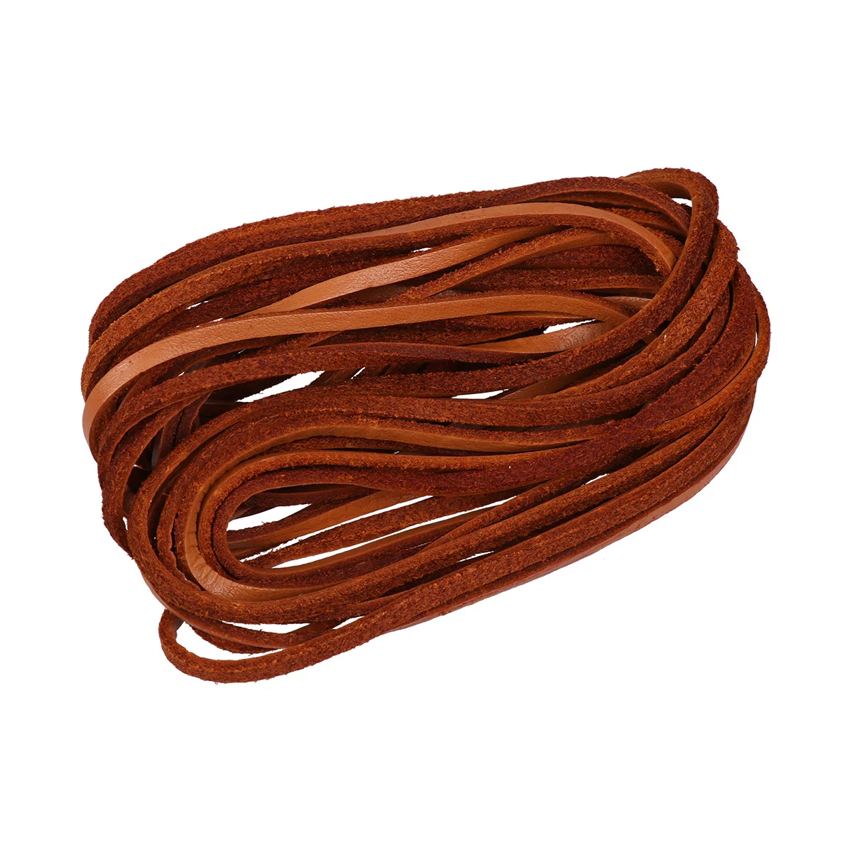 

5 Meters Cowhide Flat Cord Premium Strong Flexible Jewelry Making Supplies Bracelets Necklaces Macrame DIY Crafts Khaki