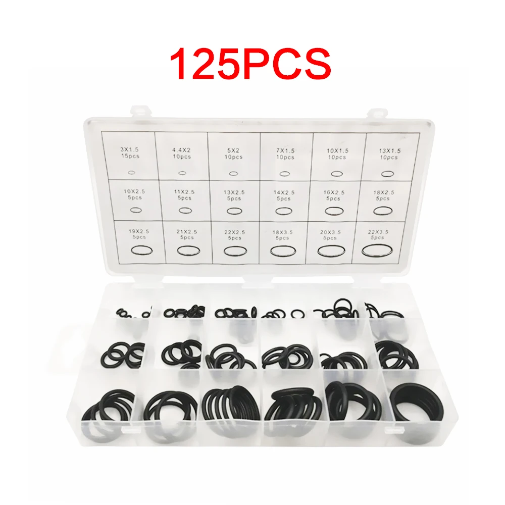 

High-quality Multi-size O-ring Assortment Kit For Water leakage Prevention Gaskets