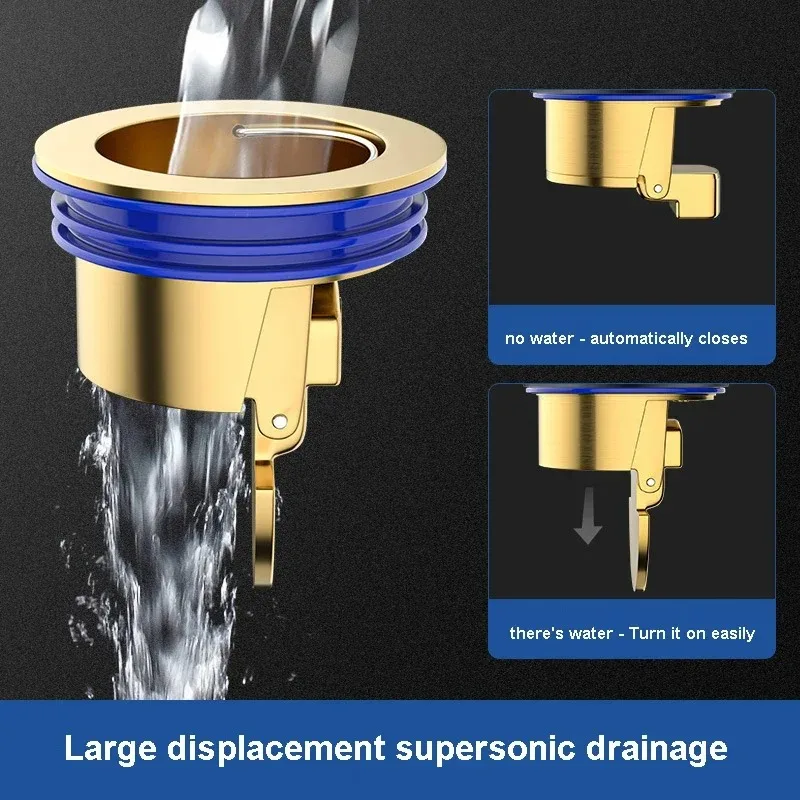 Floor Drain Core - Universal Anti-Odor & Insect Proof Sewer Insert,Deodorant Floor Drain Core