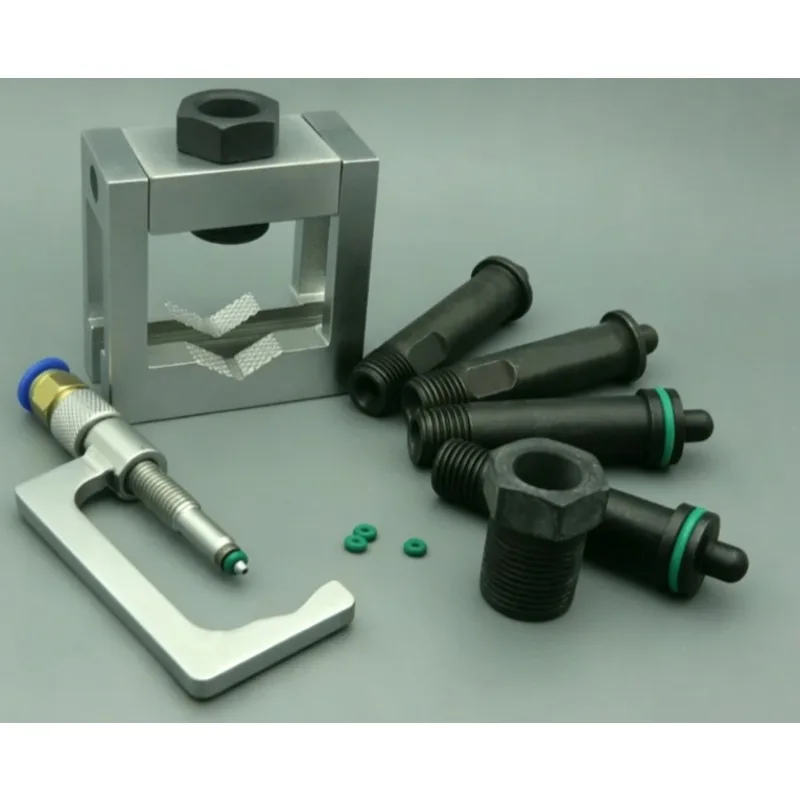 Universal Injector Clamping Fixture, Common Rail Nozzle Holder Tool For Fuel Pump Calibration Repair Bench