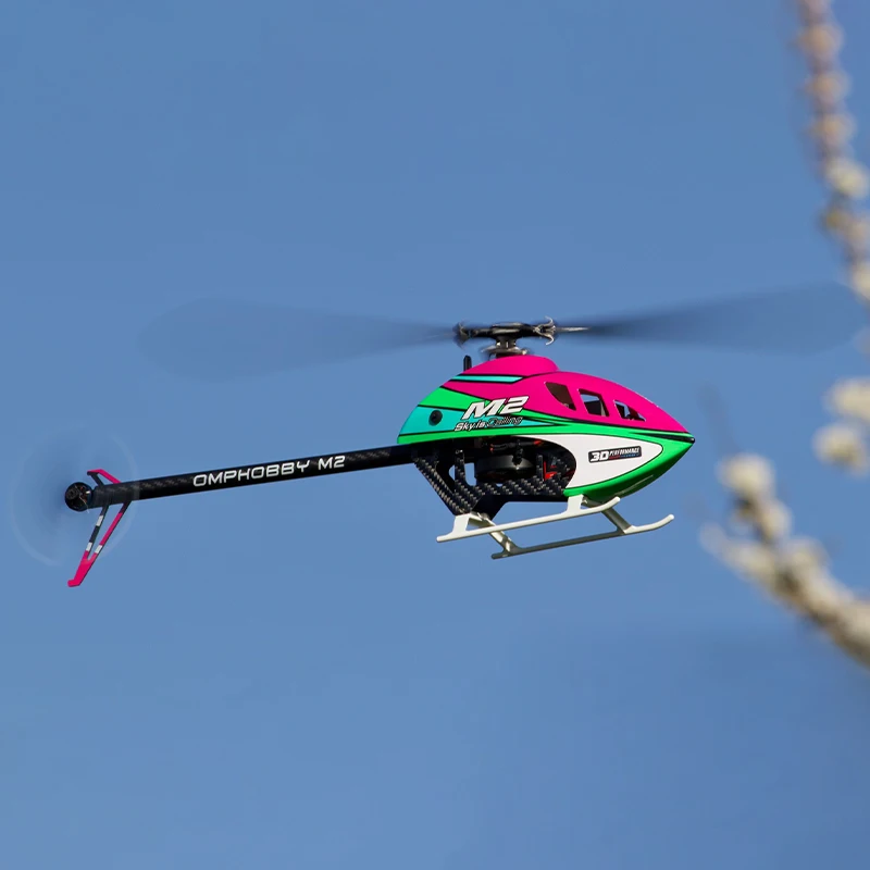 OMPHOBBY Langyu M2 V3 PRO3D special effects fancy professional RC remote control model helicopter 2025 new model