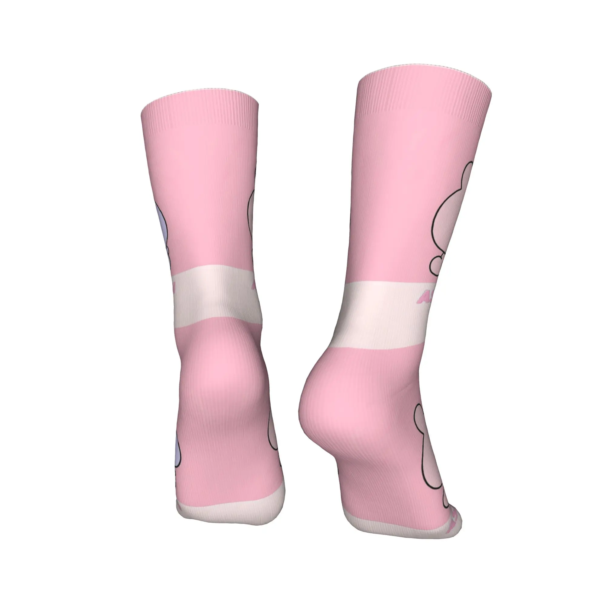 Asamimichaan لطيف Asamimi الجوارب جوارب مضحكة الخريف المضادة للبكتيريا الرجال الجوارب لينة مطبوعة الجري جوارب رياضية