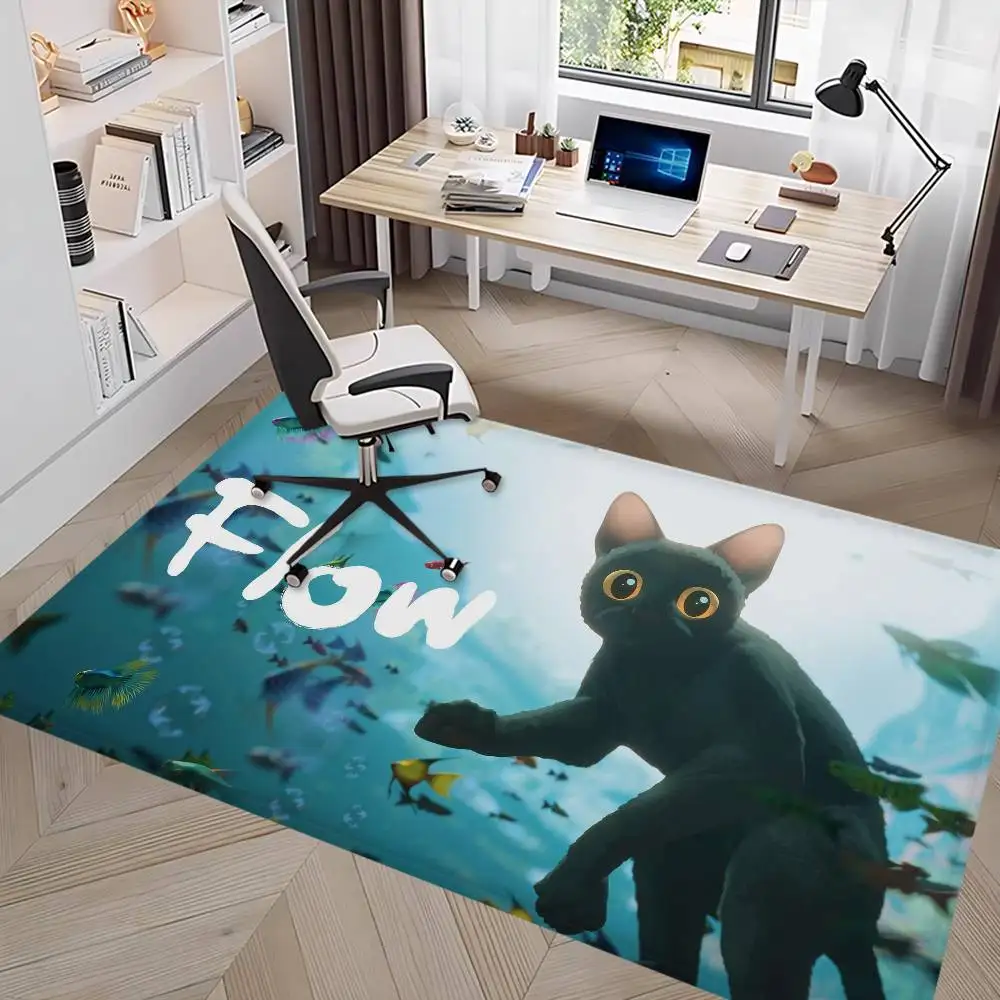 Movie F-Flow Cat Entrance Door Mat Nordic Style Home Doormat Bathroom-Toilet Mats Bedroom Hotel Decor Mat