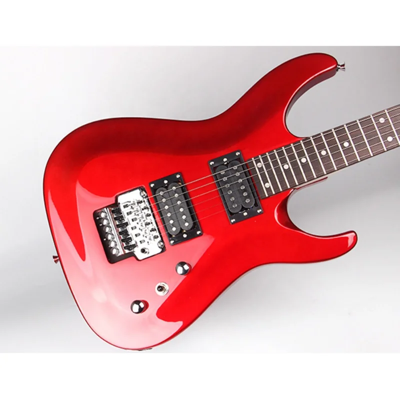 

BX-GF1(90F) Hot Selling Babson Electric Guitar OEM Mini Red And Black Made In China Guitar Wholesale