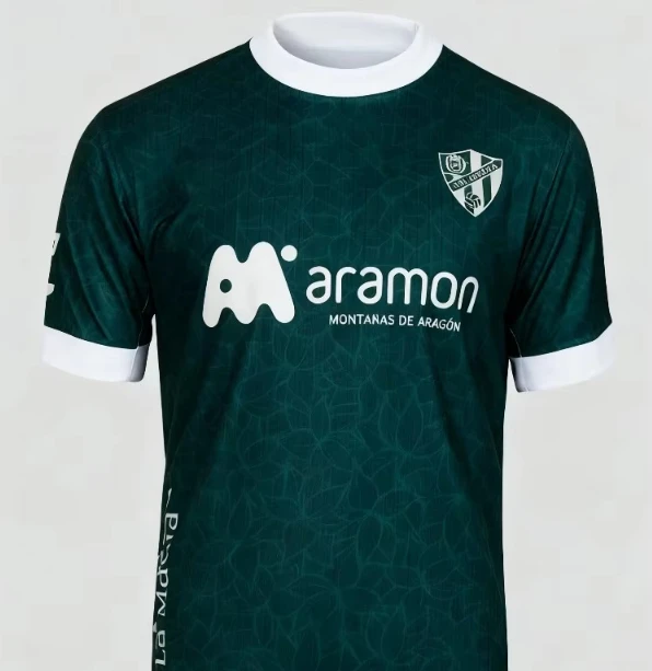 

25-26 Huesca футбольные майки для дома и на выезде, спортивная футболка с короткими рукавами и 3D принтом, такая же для взрослых и детей