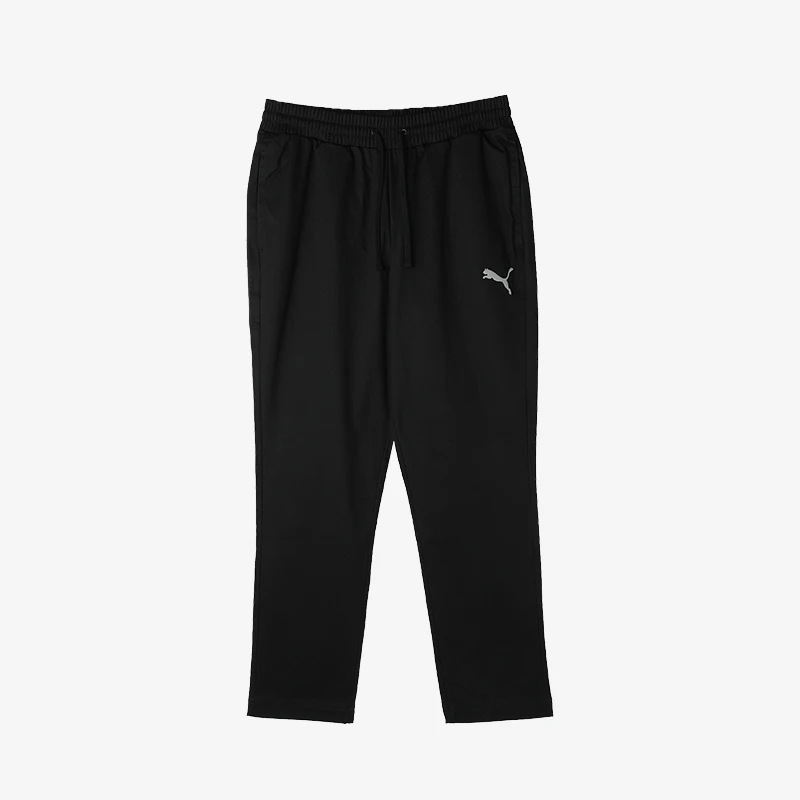 Puma genuine fashionable men's sports knitted embroidered lace up breathable casual simple pants 686336-01