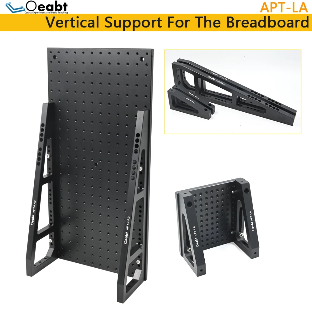 APT-LA Breadboard Vertical Bracket 90° Right Angle Mounting Adapter Vertical Support Breadboard Mounting Rack