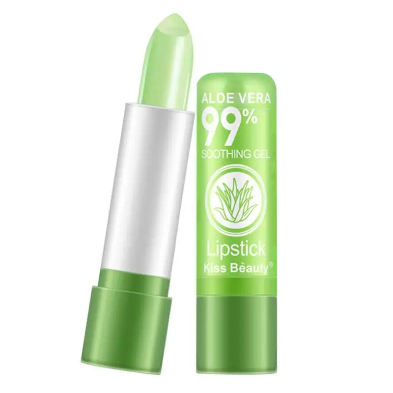 Color Changing Lip Balm Natural Aloe Veras Lipstick Long Lasting Moisturizing Makeup Cosmetics For Women