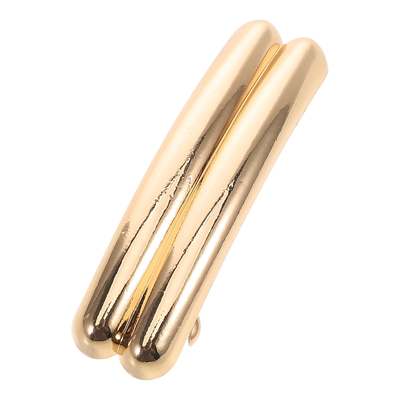 

Curved Side Minimalist Gold Durable Cute Simple Hair Clips Metal Women Girls Headwear Hairstyle Tools Small Barrettes Bulk