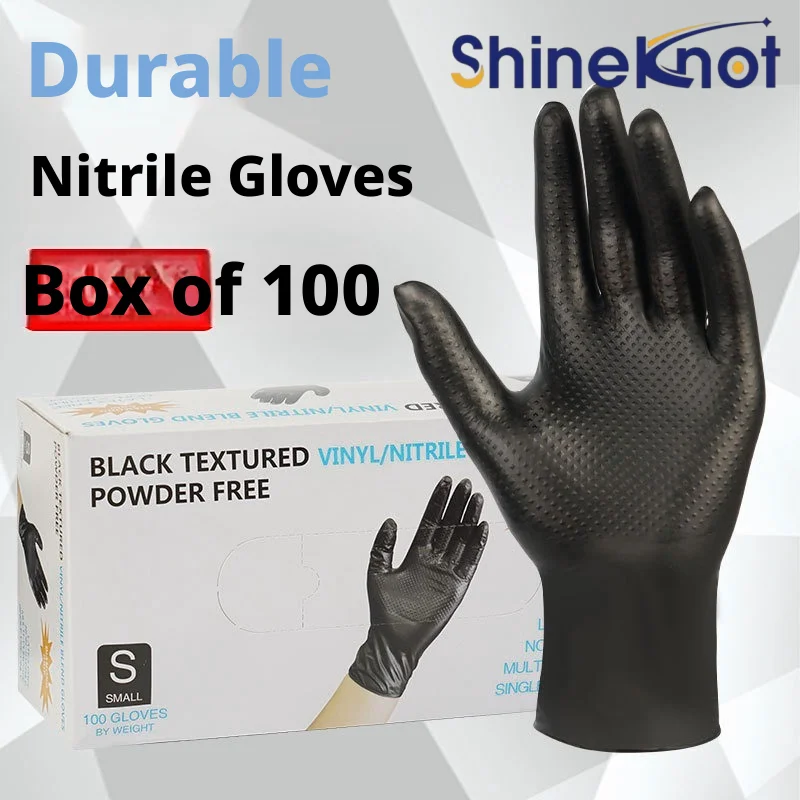 SHINEKNOT 100Pcs Work Gloves For Protection Against Wear Gardening Punctures Cuts Handling Welding And High Temperatures