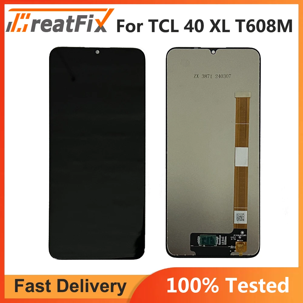 

LCD For TCL 40 XL T608M LCD Display Touch Screen Replacement Digitizer Assembly For TCL 40XL T608M LCD Display Repair Parts