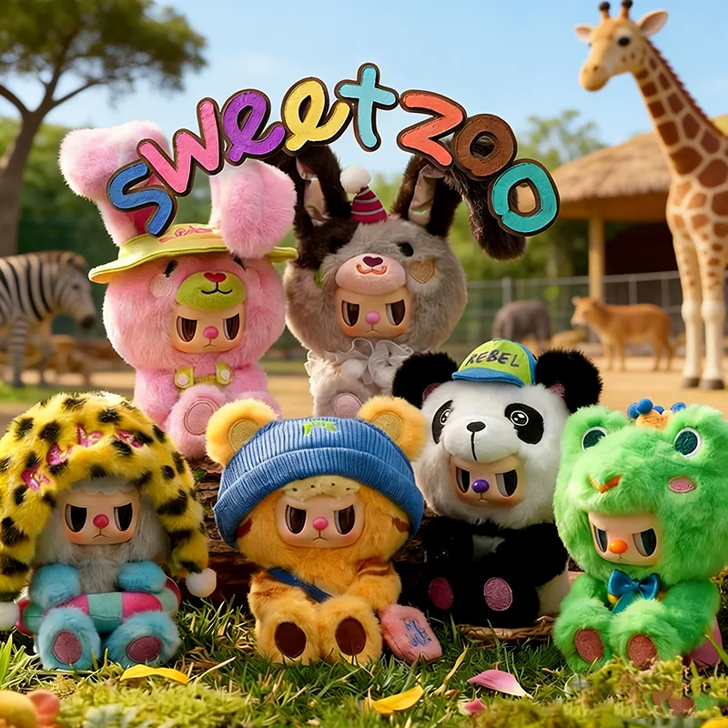 Chao Sweet Rebel Bear Sweet Zoo Series Blind Box Articulation