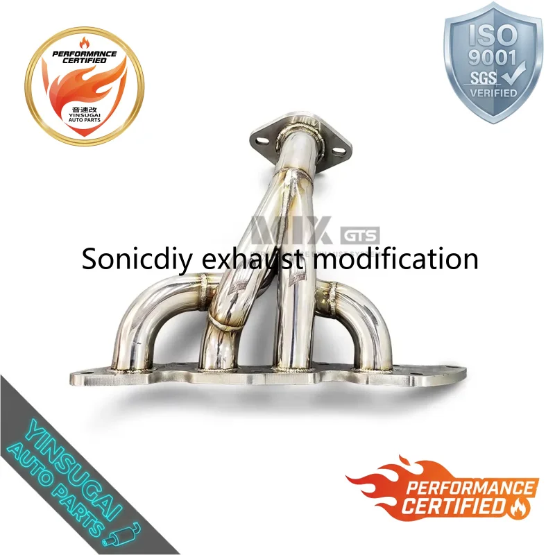 High Performance Stainless Steel Exhaust Manifold Header for Mazda 6 2.0 2.3 2004-2007 Racing Sound Modification Upgrade Parts