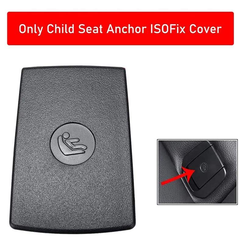 52207319686 Rear Child Seat Anchor Safety Cover Restraint For BMW 1 2 3 X1 Series F20 F21 F22 F30 F31 F35 E84  E90