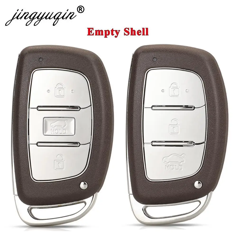 jingyuqin Car Remote Key Shell For Hyundai Ioniq Tucson IX35 ELANTRA SOLARIS I30 3 Buttons Flip Folding Auto Key Case