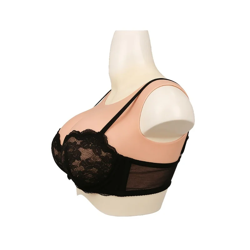 Fake Breast Cup C D E G Silicone Bra Chest Plate Chest Mold Cosplay Chest Amplifier Mold, Suitable for Transgender Role-playing,
