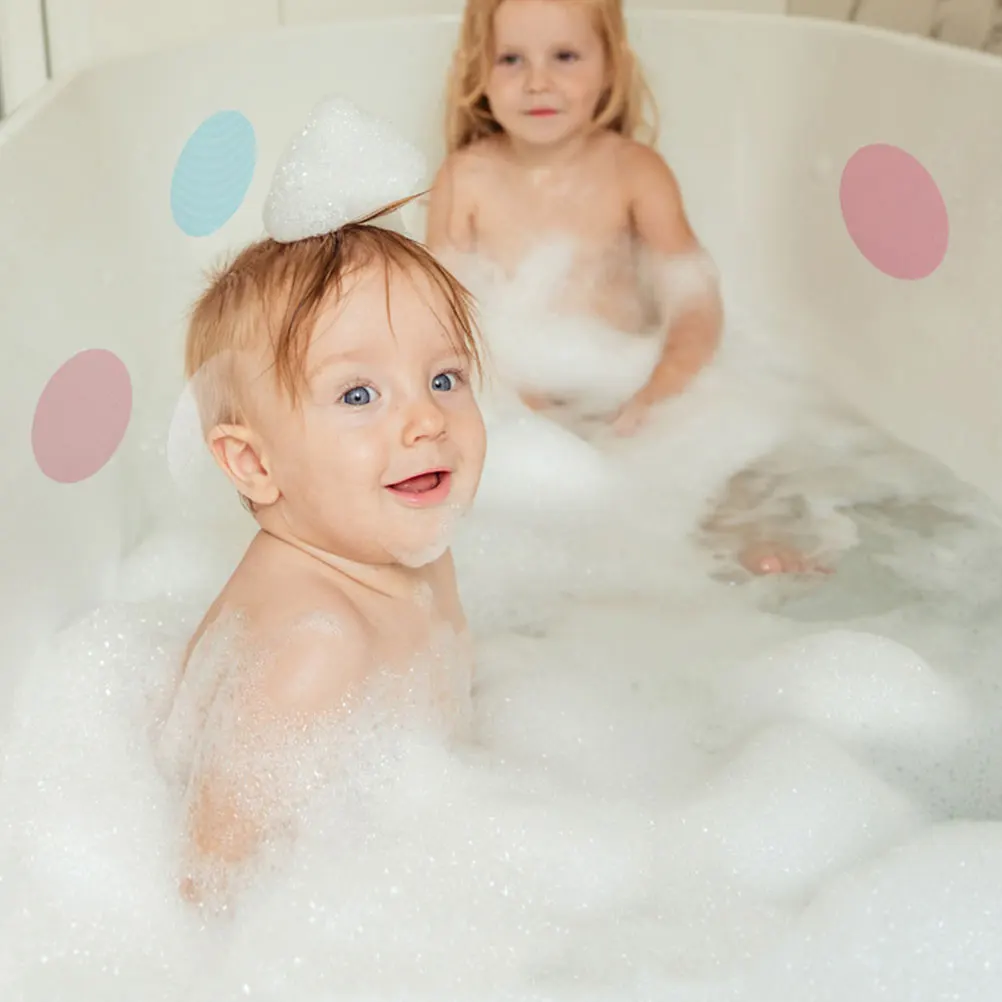 

36 Pcs Non slip Stickers for Bathroom Floor Bathtub Shower PEVA Material Strong Adhesion Easy to Use Round Decals