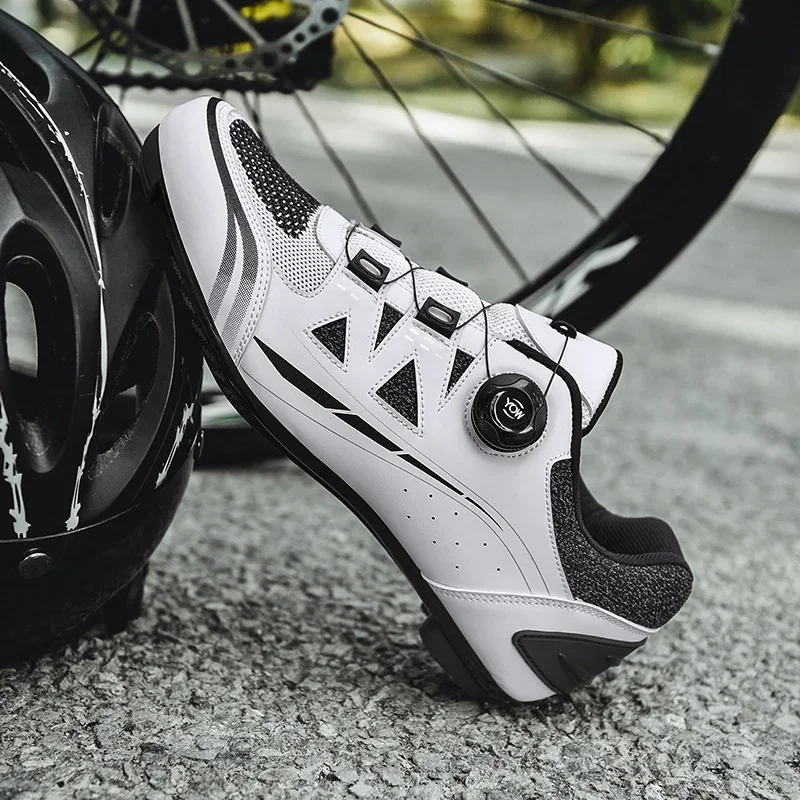 Flat Cycling Shoe for Men and Women, MTB Shoes, Mountain Bike Shoes, Road Bicycle Racing, Spd Triathlon, Speed, Outdoor