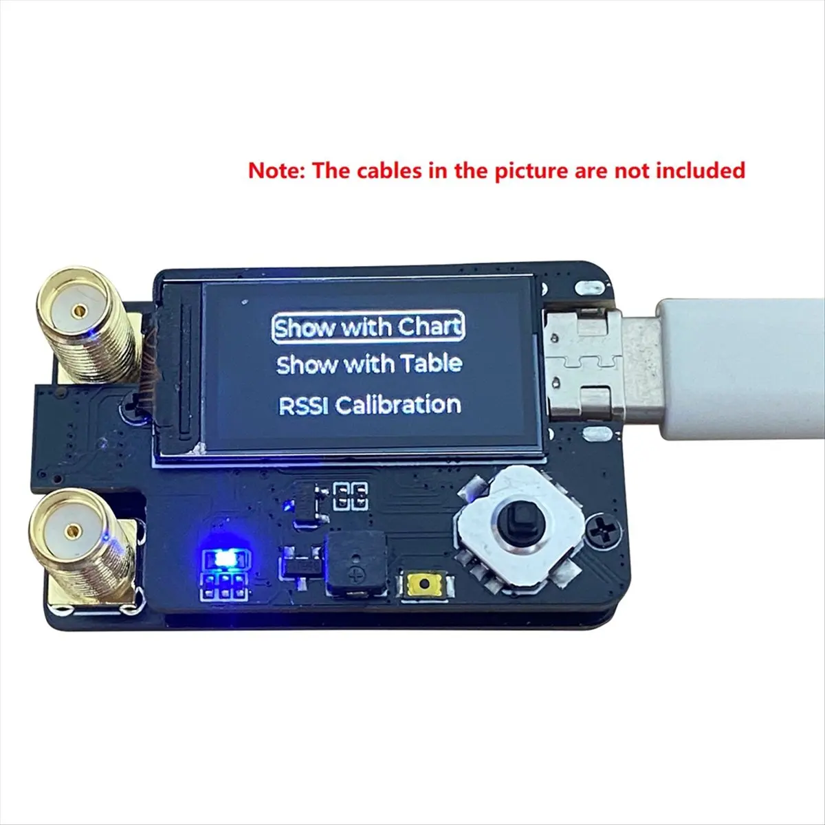 ABAN RX5808 4.9G 5.8G 6.1G PLUS Dual Antenna Receiver Module for /Fatshark / V1 V2 Glasses, SMA Female Connector
