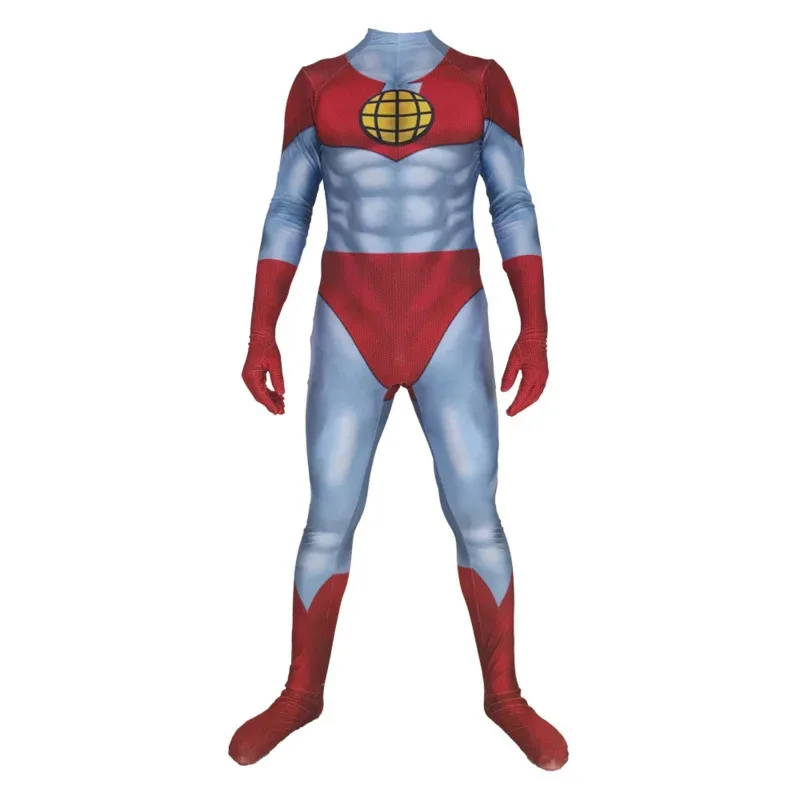 

Captain Planet and The Planeteers Zentai Cosplay Costume Skin Adults Kids Bodysuit Halloween Jumpsuit