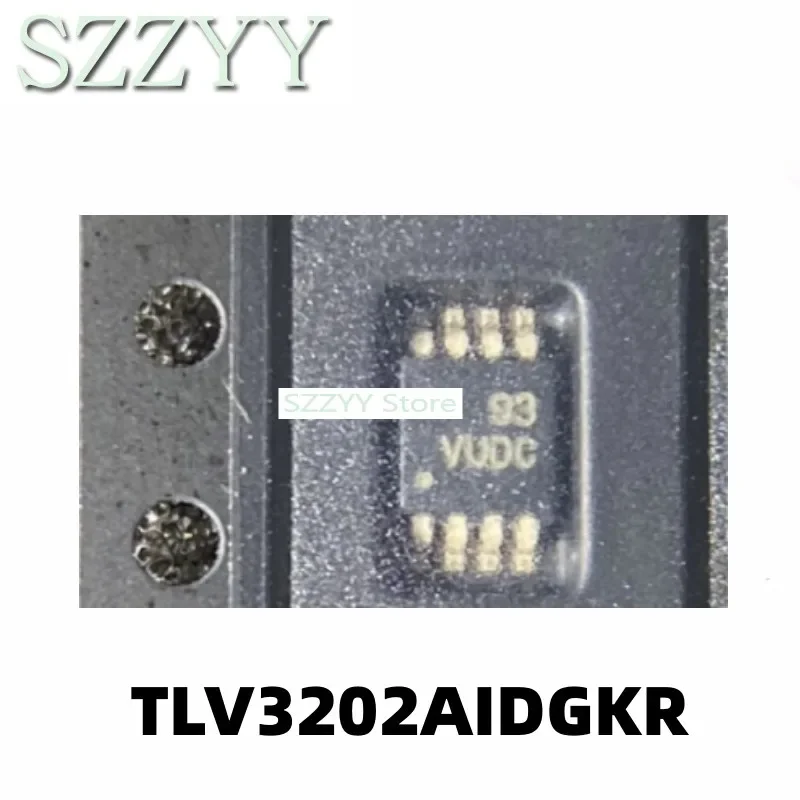 5PCS TLV3202 TLV3202AIDGKR screen printed VUDC MSOP8 comparator chip