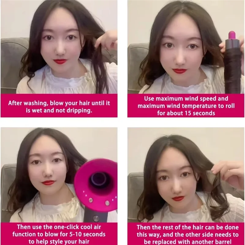 A88X 30MM Barrels For Dysonairwrap 30MM Barrels For Dysonairwrap For Enhanced Styling