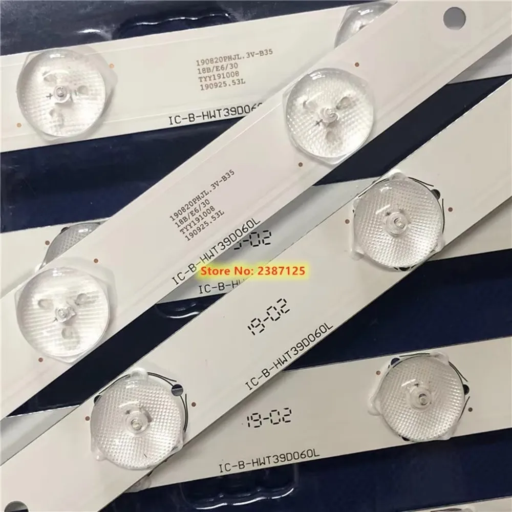 LED Backlight Strip For LE-40D2 IC-B-HWT39D060L IC-B-HWT39D060R 180-W00-39000H  39PRO5000  LE100N8FM V390HJ1-P02 T390HVN01.0