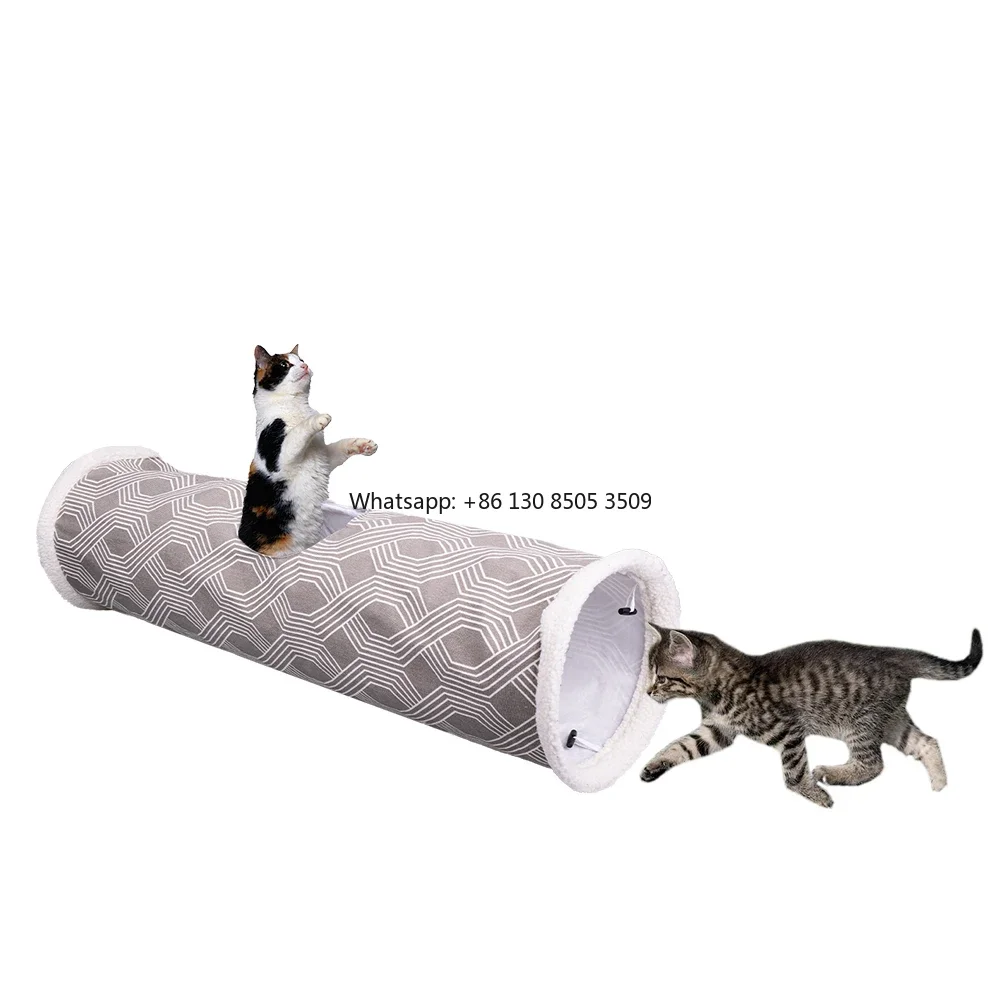 

Manufacturer Wholesale Foldable Collapsible Cat Tunnel