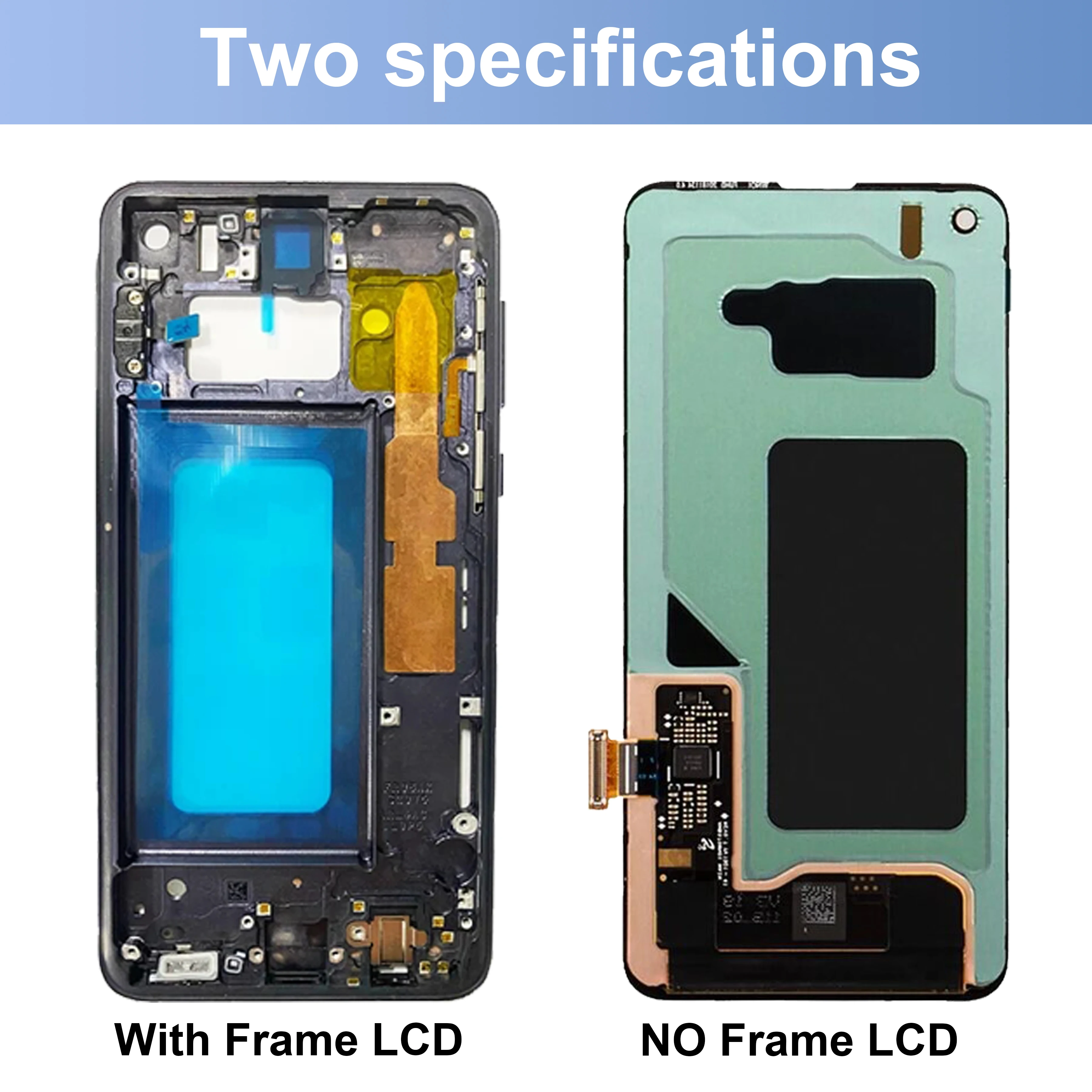 Substituição do conjunto do digitador do tela táctil, exposição do LCD, Samsung Galaxy S10E, Ori G970F, G970U, G970W, G970, G970N, 5,8\