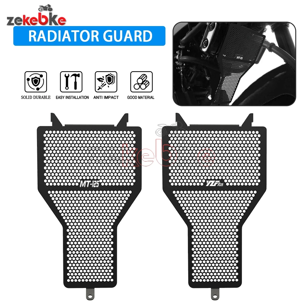 MT 125 MT-125 MT125 Motorcycle Radiator Grille Guard Protector Cover FOR YAMAHA YZF R125 YZFR125 ABS 2011-2018 2017 2016 2015